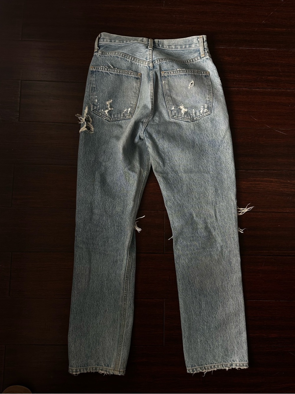 Agolde 90s Ripped Jeans - Picture 6 of 8